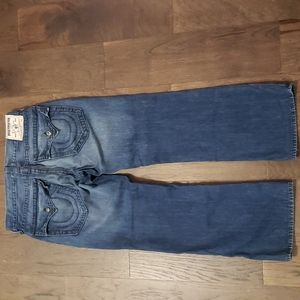 True Religion Jeans, Disco Bootcut, Swarovski crystals, Size 34
